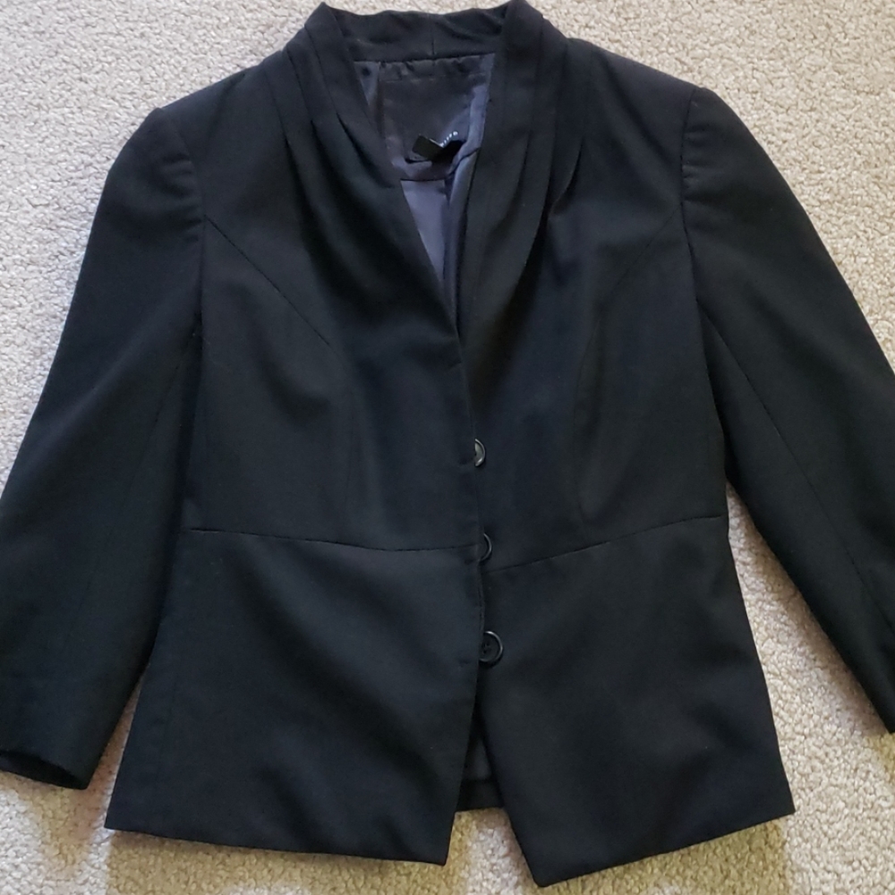 Ladies black suit blazer